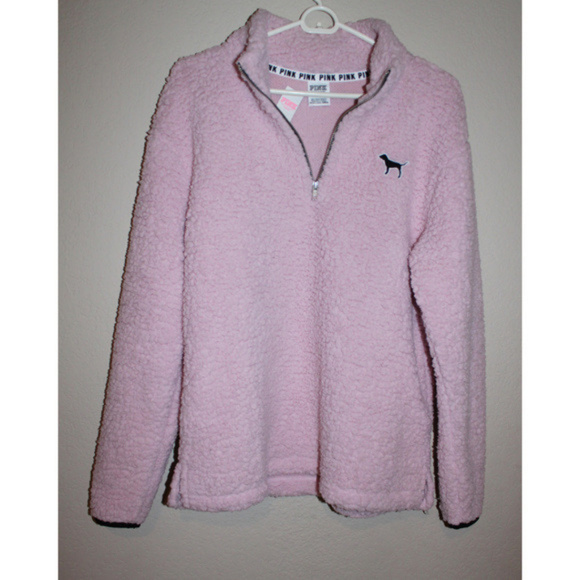 Victoria's Secret Pink Boyfriend Sherpa Jacket - Picture 2 of 5